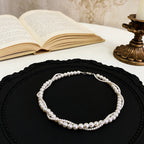 Lumina Double-Strand Glass Pearl Necklace