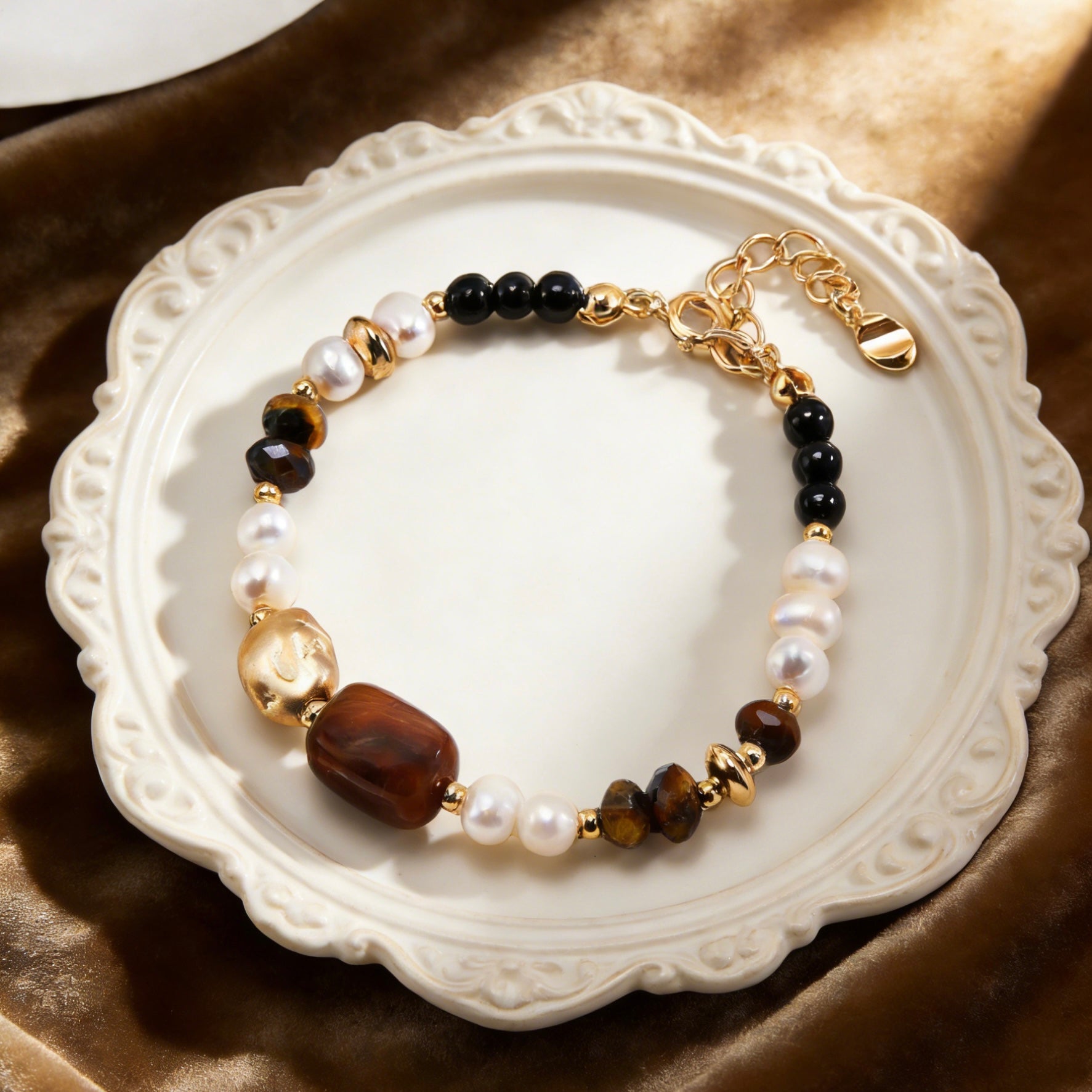 Autumn Whisper Mixed Gemstone Bracelet