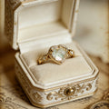 Lumina Heart Iridescent Shell Ring