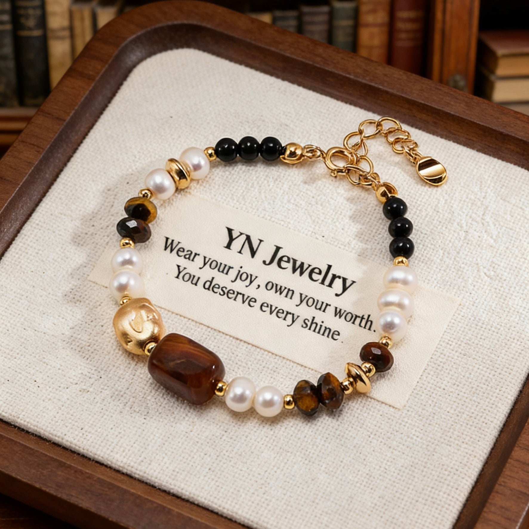 Autumn Whisper Mixed Gemstone Bracelet