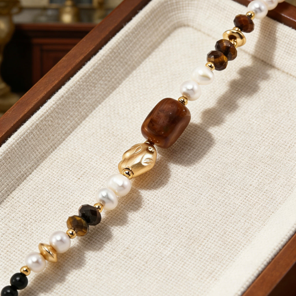 Autumn Whisper Mixed Gemstone Bracelet