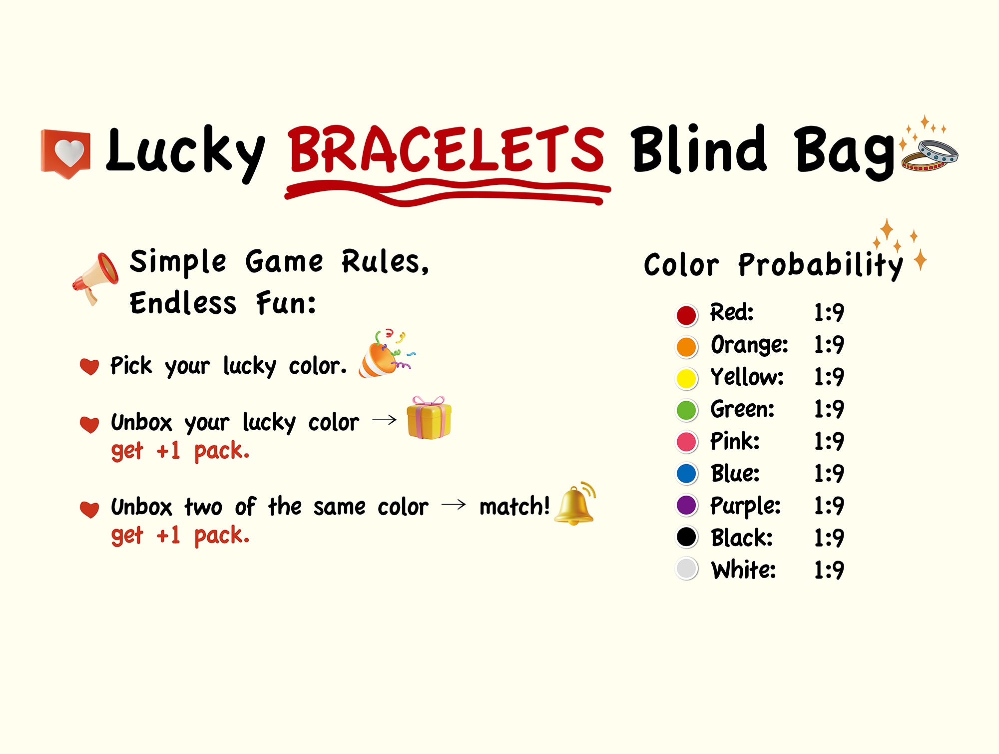 Lucky Bracelets Blind Bag