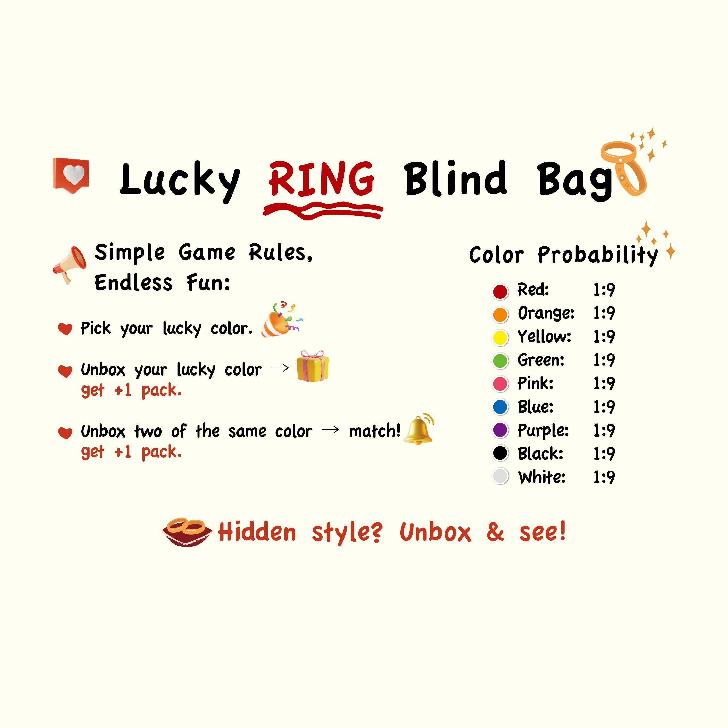 Lucky Ring Blind Bag