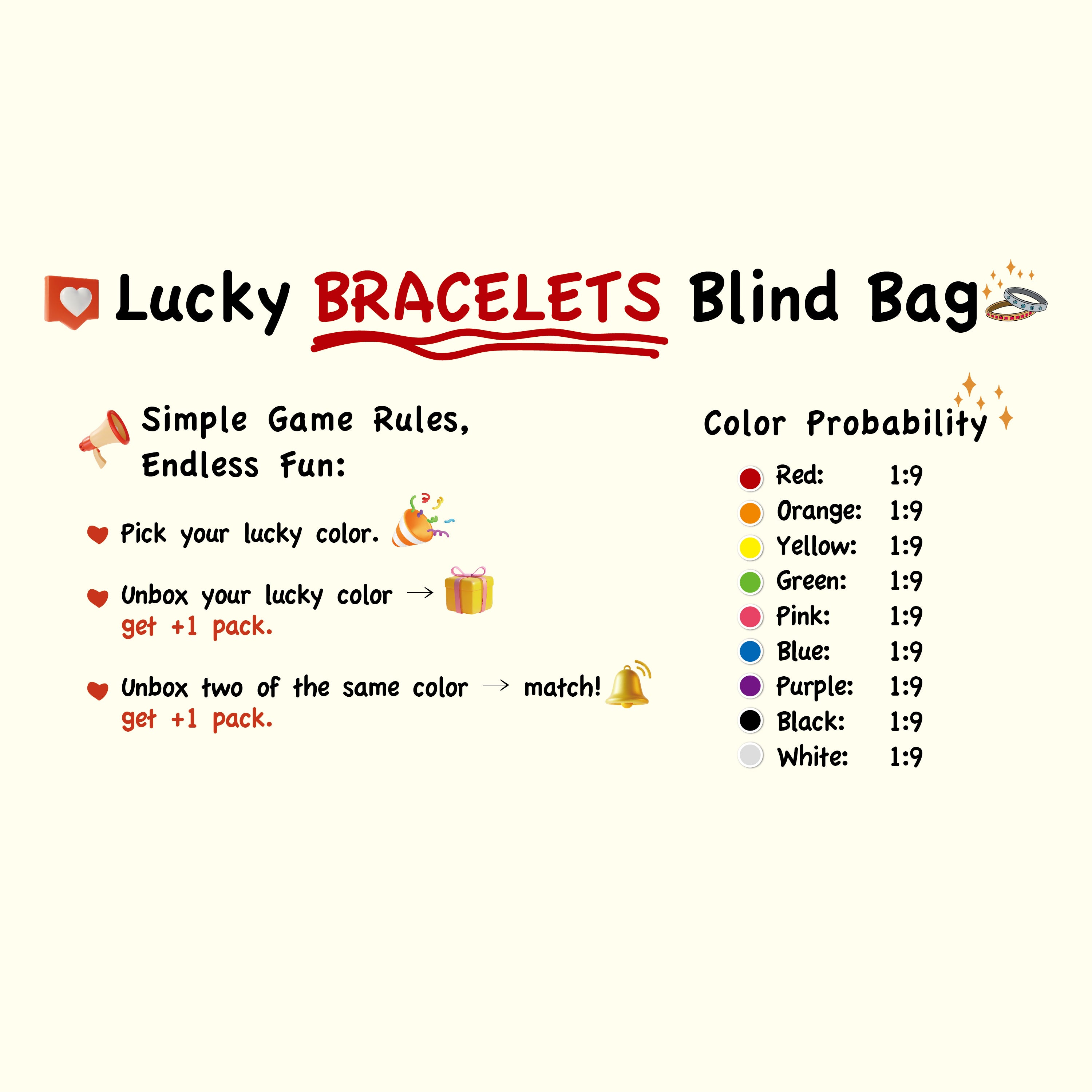 Lucky Bracelets Blind Bag